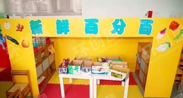 幼儿园角色区——水果超市