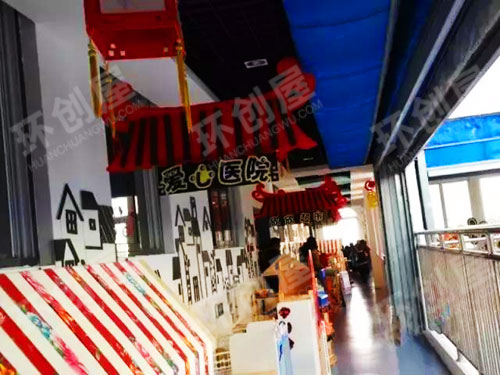 幼儿园走廊装饰图片