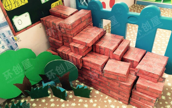 幼儿园建构区环创图片：疯狂动物城3张