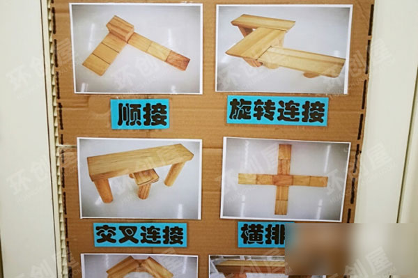 建构区搭建方法示意图