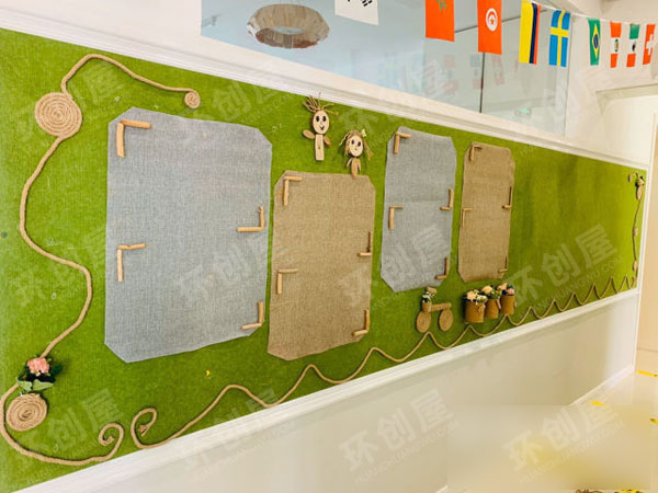 幼儿园森系小清新主题墙图片