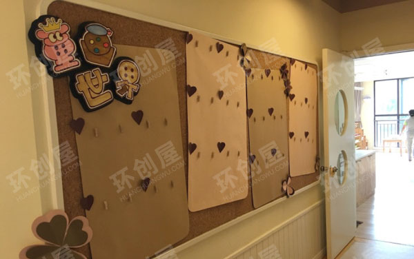 幼儿园整体环创粉色系主题环境图片