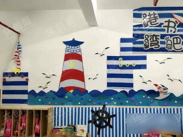幼儿园整体环创主题布置图片