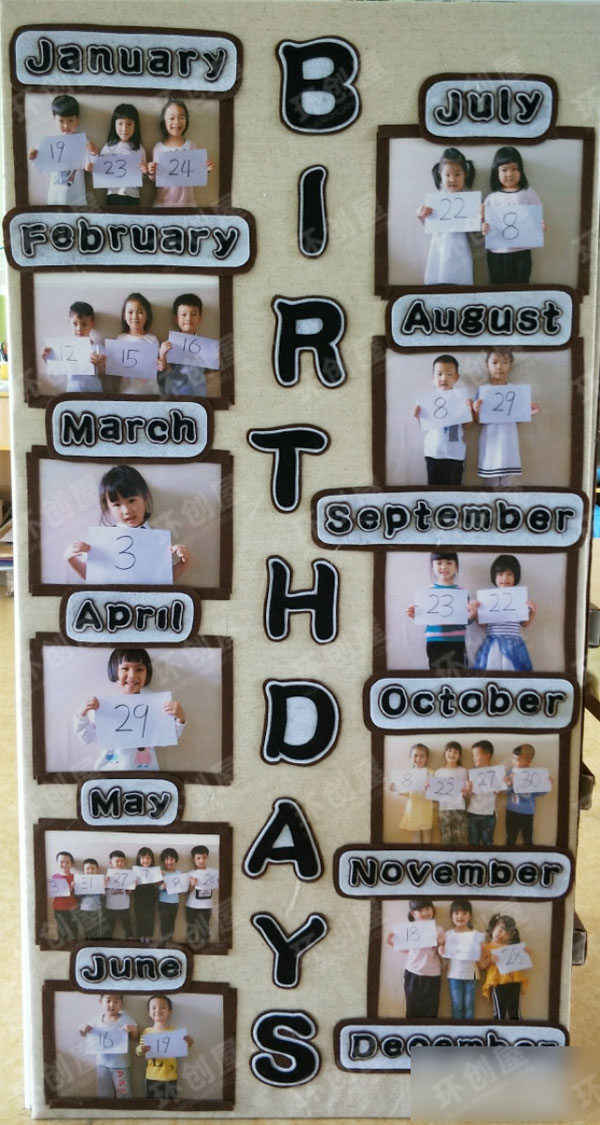 幼儿园区域卡区域标识图片