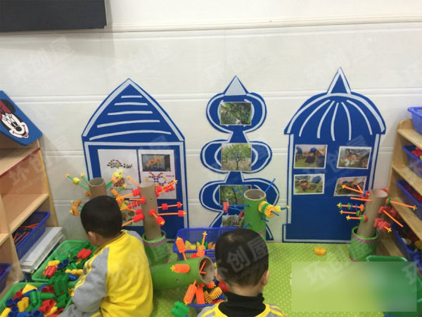 建构区背景墙装饰图片