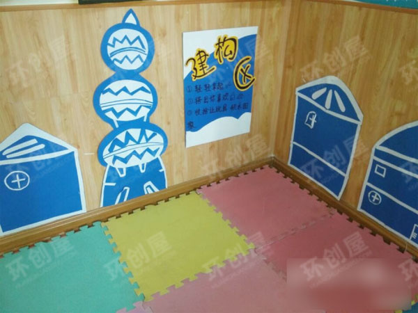 建构区背景墙装饰图片