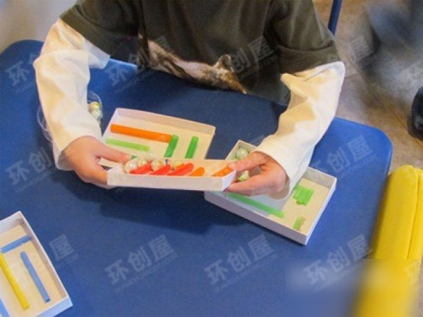 幼儿园益智区DIY小迷宫图片