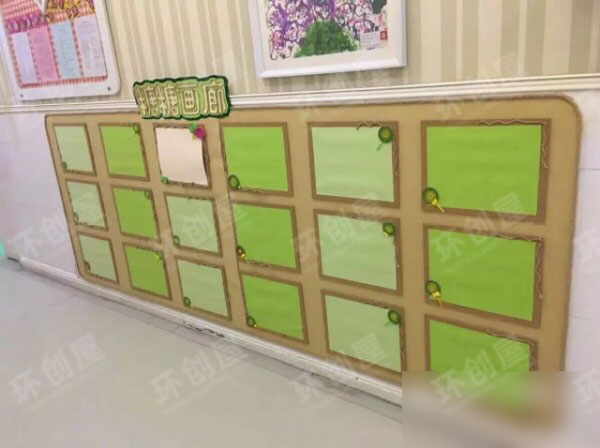 幼儿园幼儿园作品墙图片