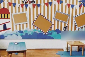幼儿园幼儿园作品墙图片9张