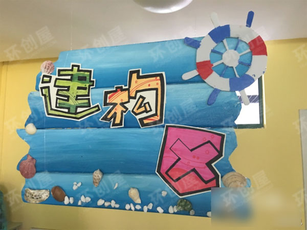 幼儿园区角挂牌吊饰图片