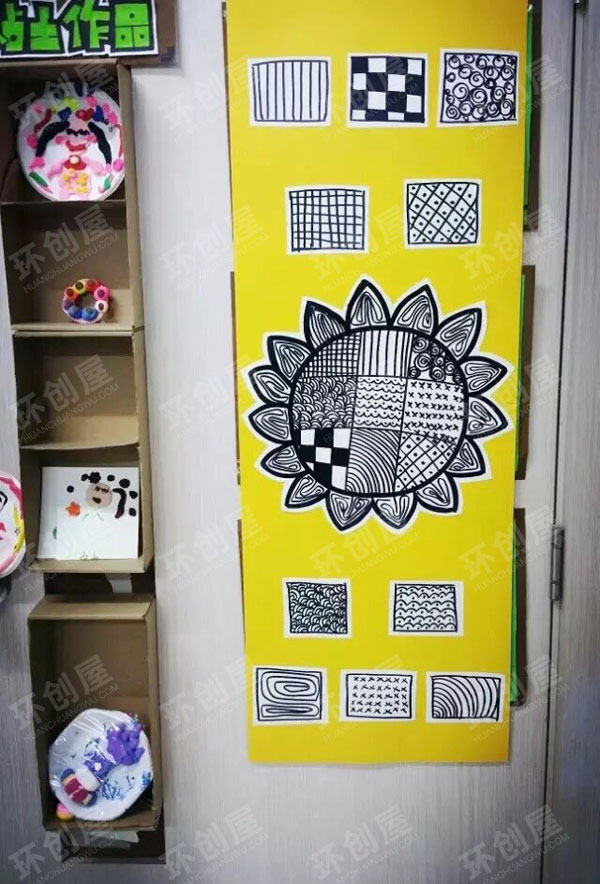幼儿园美工区布置图片