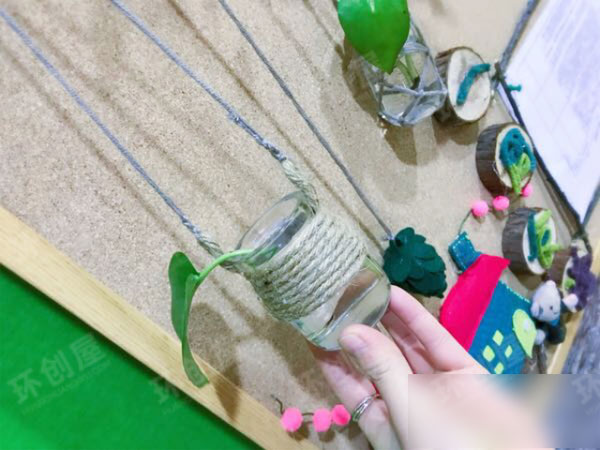 幼儿园环创田园森系风格家园栏图片