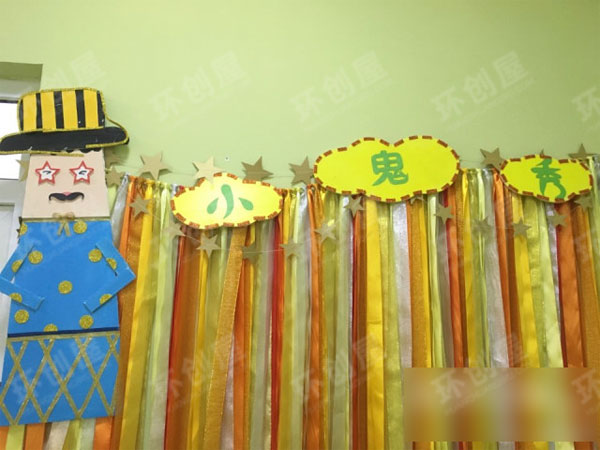 幼儿园人小鬼大主题环境和区角创设图片