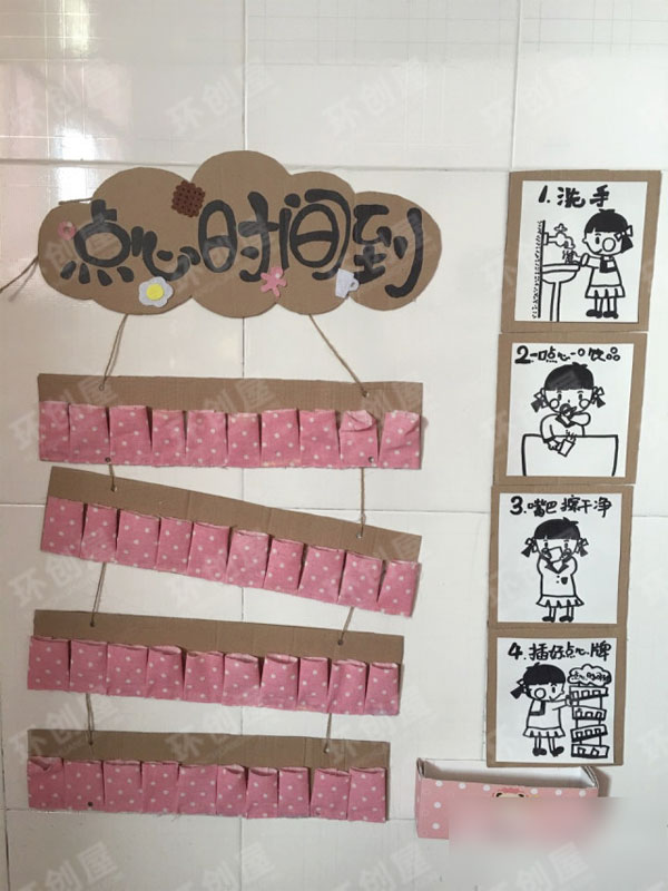 幼儿园生活环创温馨生活小提示图片