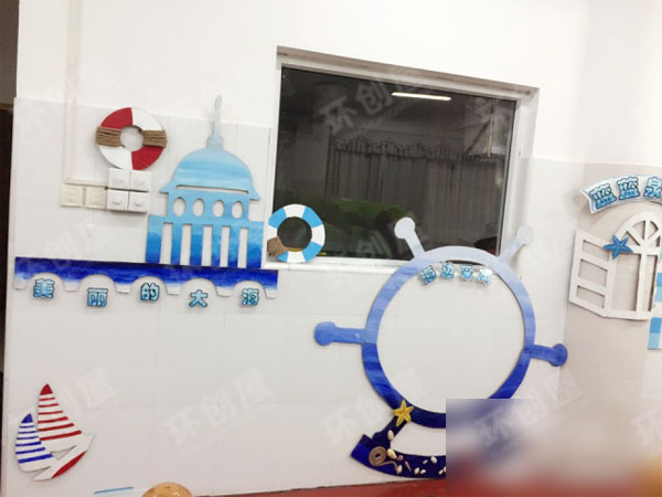 幼儿园地中海风格蓝蓝泉州湾图片