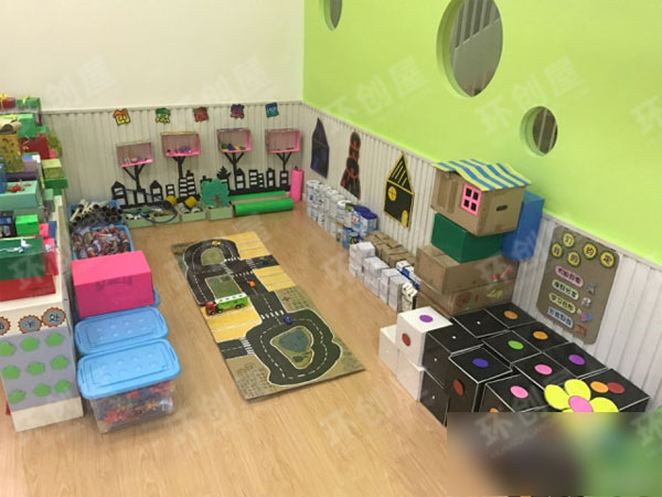 幼儿园建构区废物利用图片