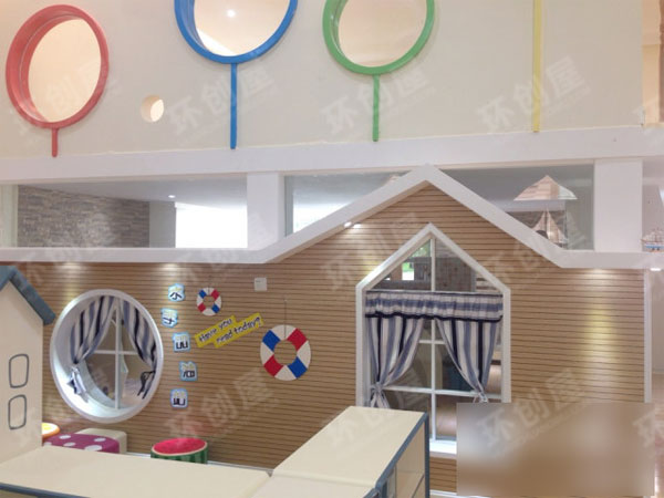 幼儿园海洋风教室环境装饰图片