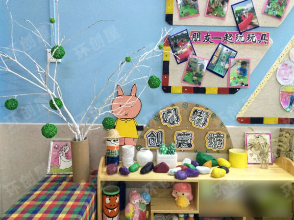 幼儿园环创会变的天气图片
