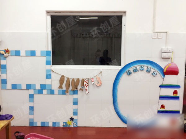 幼儿园地中海风格蓝蓝泉州湾图片