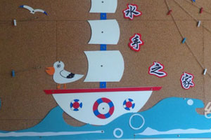 幼儿园海洋风教室环境装饰图片8张