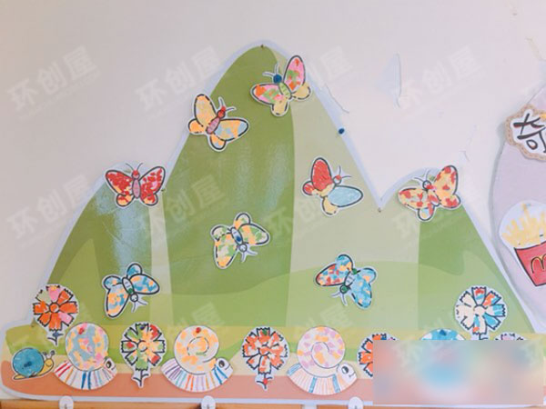 小班撕纸特色区图片