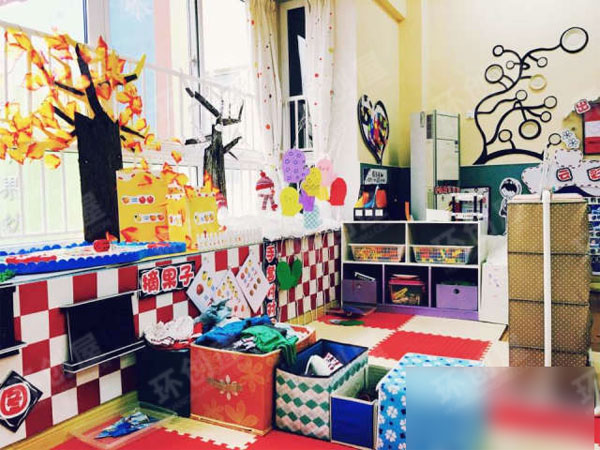 幼儿园阅读区春夏秋冬四季主题图片