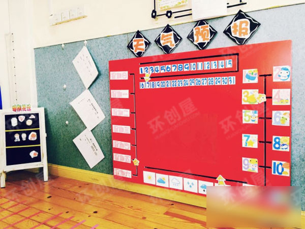 幼儿园阅读区春夏秋冬四季主题图片