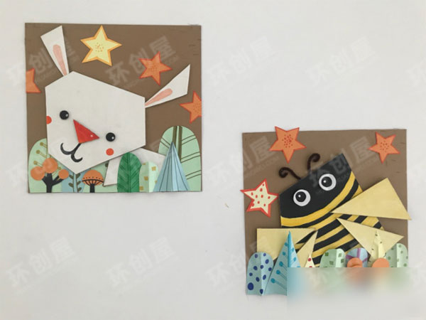 幼儿园墙面装饰图片立体动物图片