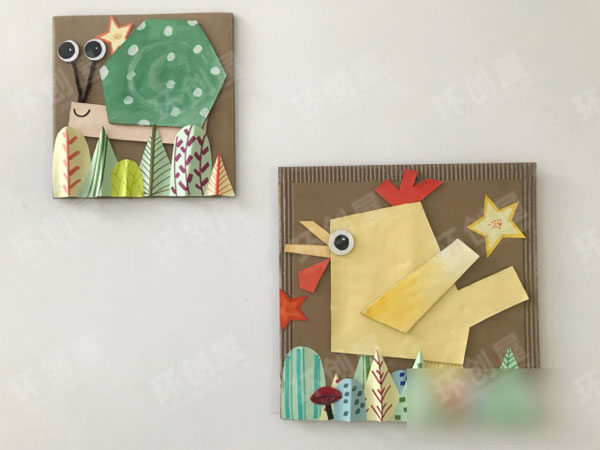 幼儿园墙面装饰图片立体动物图片