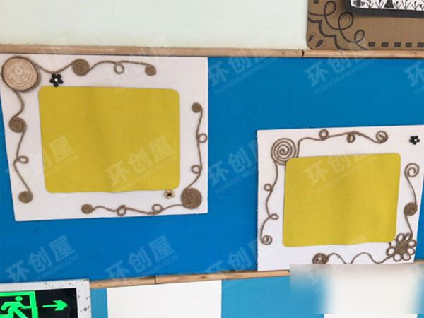 幼儿园作品展示创意墙图片