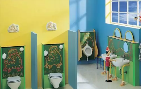 幼儿园卫生间环境布置图片