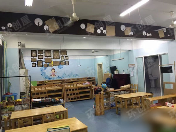 幼儿园大班原木色环创图片