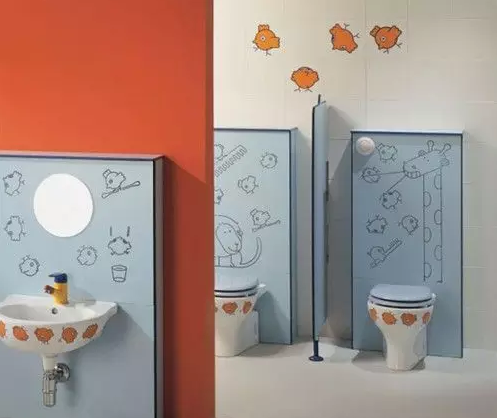 幼儿园卫生间环境布置图片