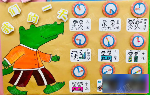 幼儿园生活环创绘本图片