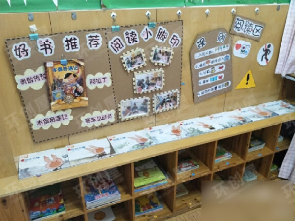幼儿园小班阅读区环创图片