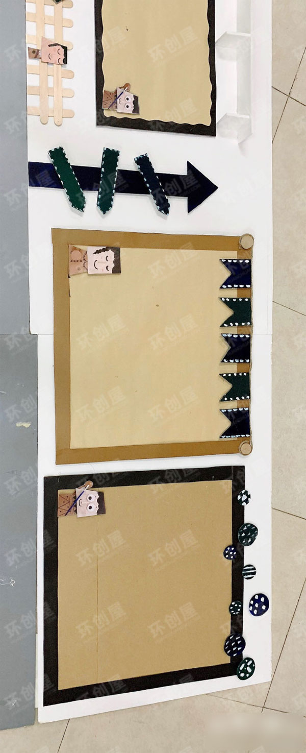 大班美工区墙面图片