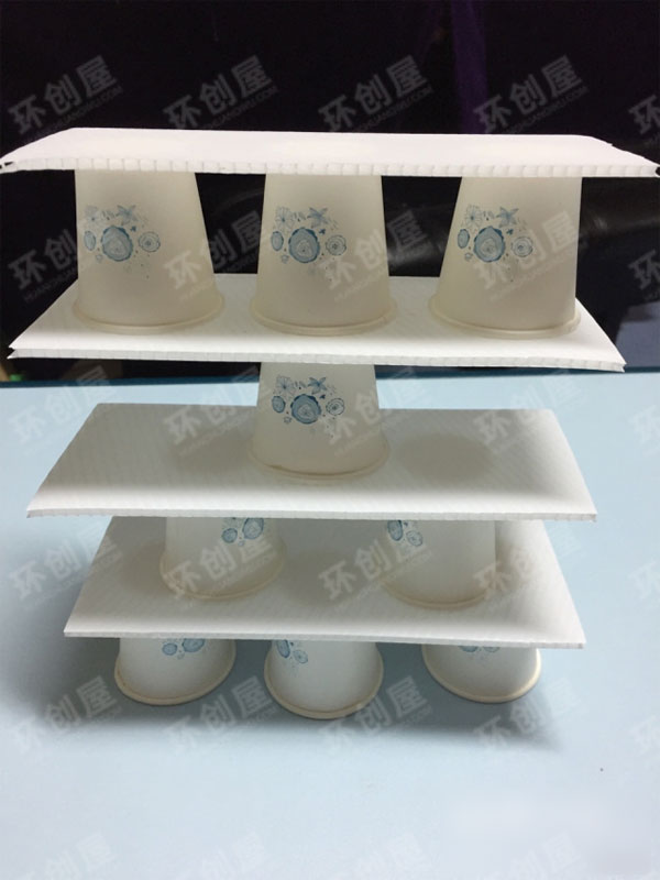 中班科学区纸杯杯塔图片