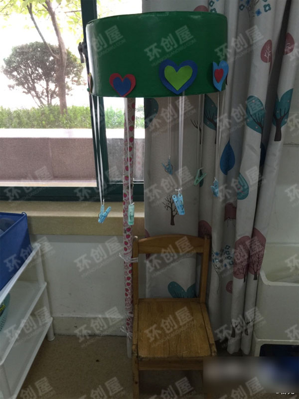 大班角色区美发屋布置图片