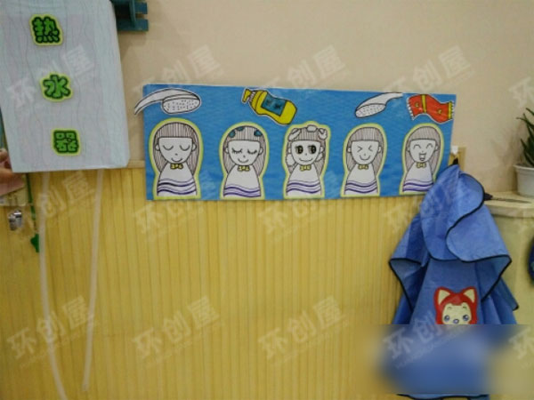 角色区理发店布置图片
