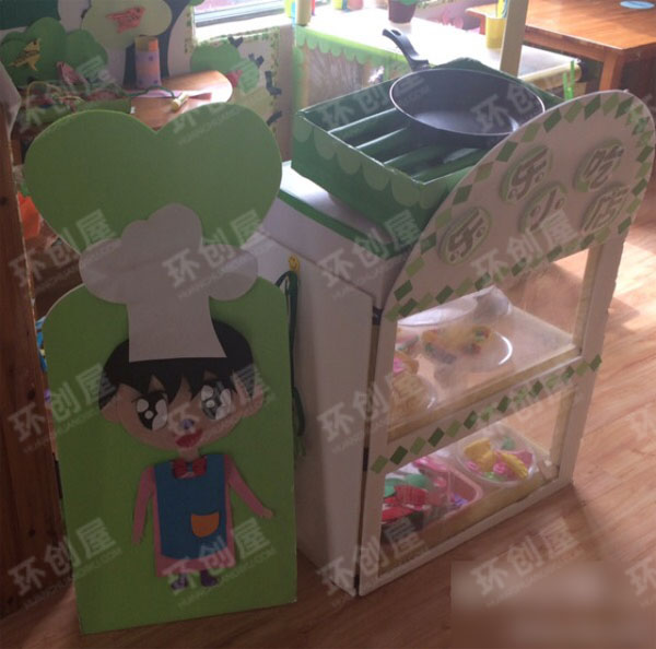 中班角色区布置图片