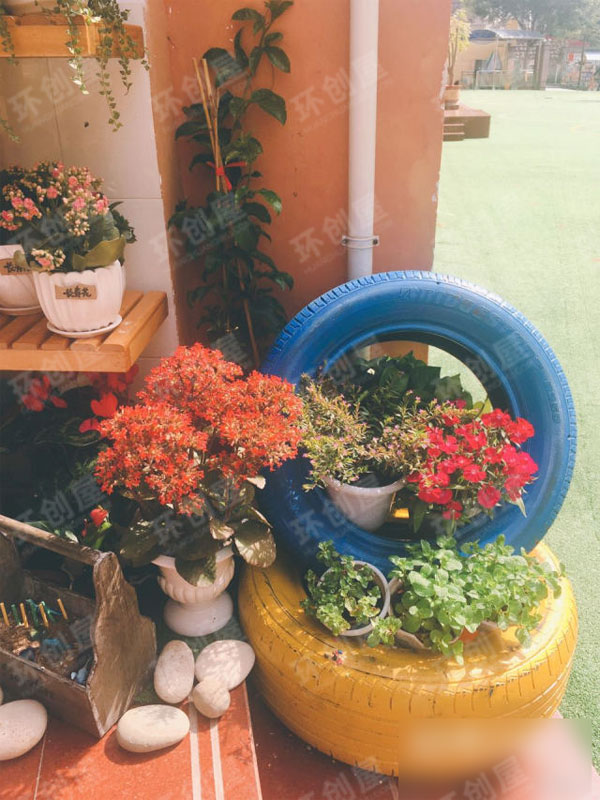 小班春季植物角环创布置图片