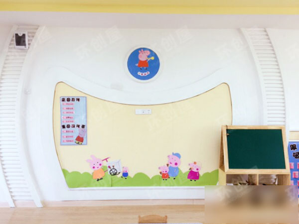 幼儿园小猪佩奇主题环创图片