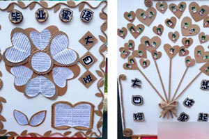 大班毕业环创主题墙展板图片15张