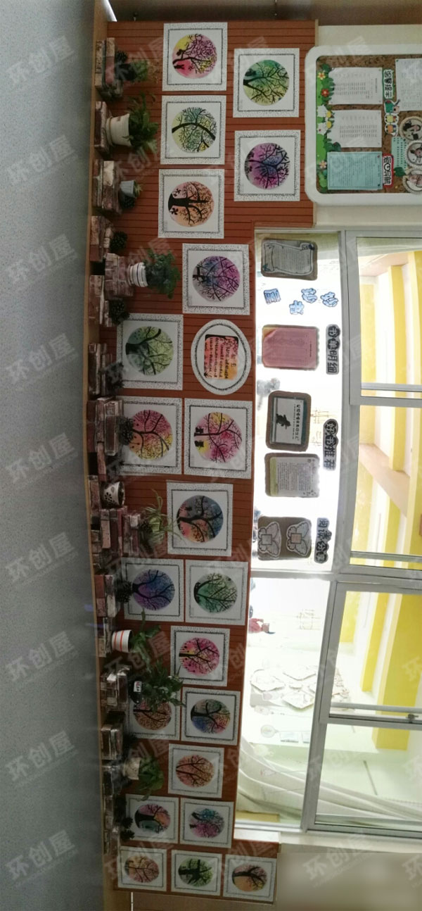 幼儿园美术作品展图片