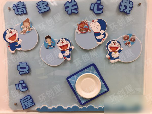 哆啦A梦主题环创布置图片