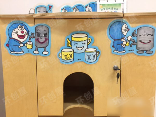 哆啦A梦主题环创布置图片