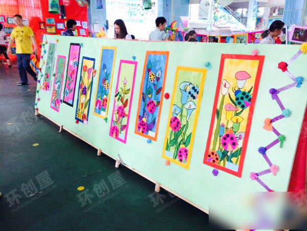 幼儿园六一画展作品图片