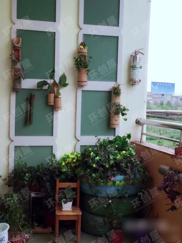 幼儿园户外植物角环境布置图片