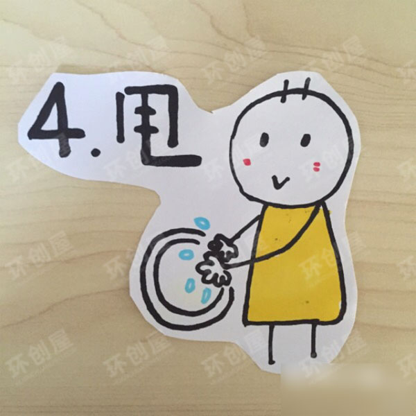 幼儿园卫生间洗手步骤图片