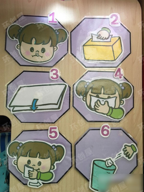 幼儿园卫生步骤图片